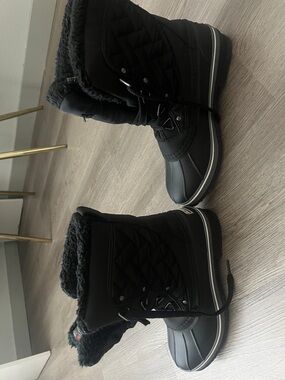 Northside Black Insulated Winter Snow Boots